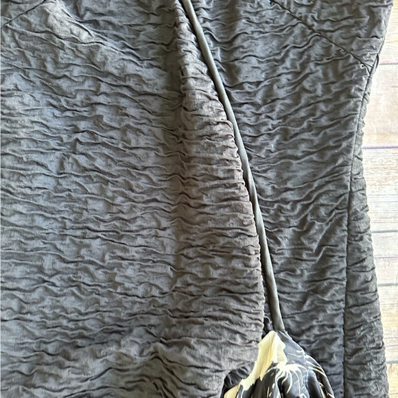 Lorrie Kabala Attitudes Dress 80s Party Dress Black White Flounces Layered - Picture 14 of 16